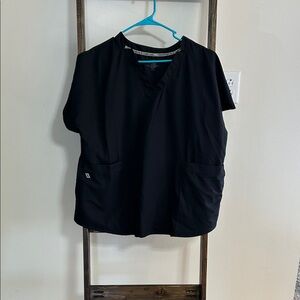 Climate right scrub top